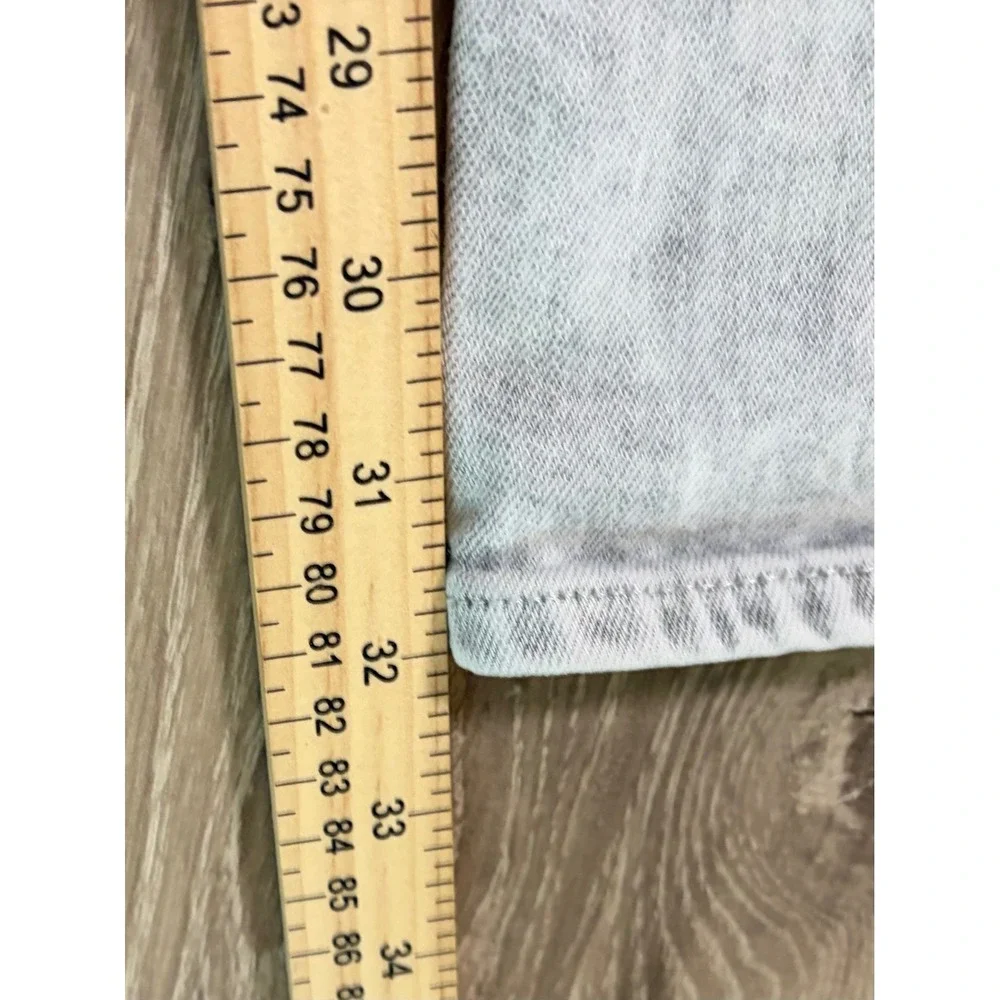 AG Adriano Goldschmied Jeans Tellis Modern Slim Leg Gray Acid Wash 33x34 (32x32)